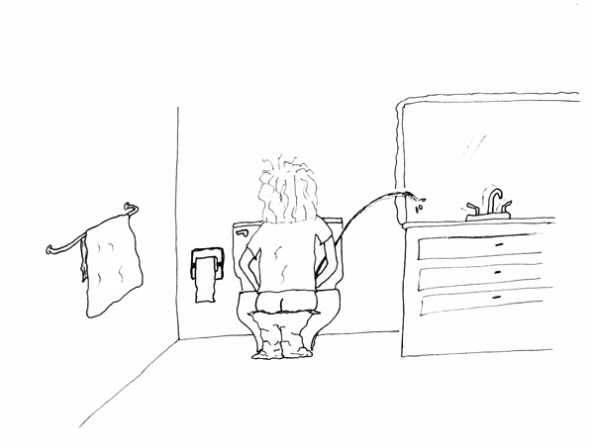 Problems peeing in the potty Problems peeing in the potty