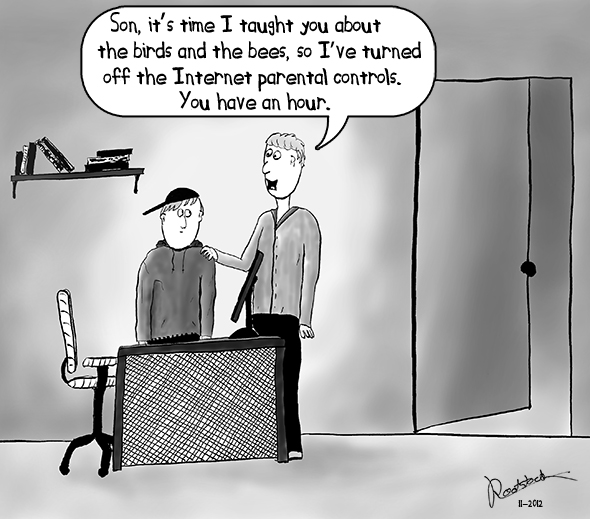 Here's a new and improved version of a cartoon you may have seen in the past.